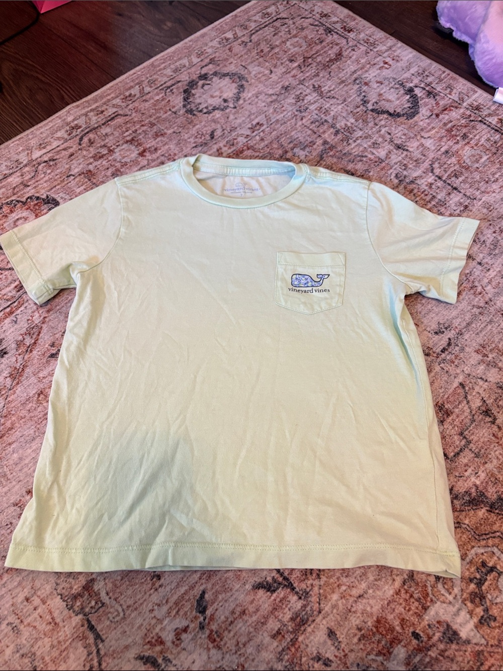 Vineyard Vines Light green Short Sleeve Pocket Tee
